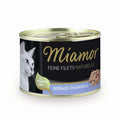 Katzennassfutter Feine Filets Naturelle Skipjack-Thunfisch 156g Dose, 12er Pack | Miamor