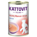 Katzennassfutter Niere/Renal-Drink mit Ente 135ml, 24er Pack | Kattovit