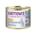 Katzennassfutter Dose Feline Diet Aufbaukur/Recovery Huhn 185g, 12er Pack | Kattovit
