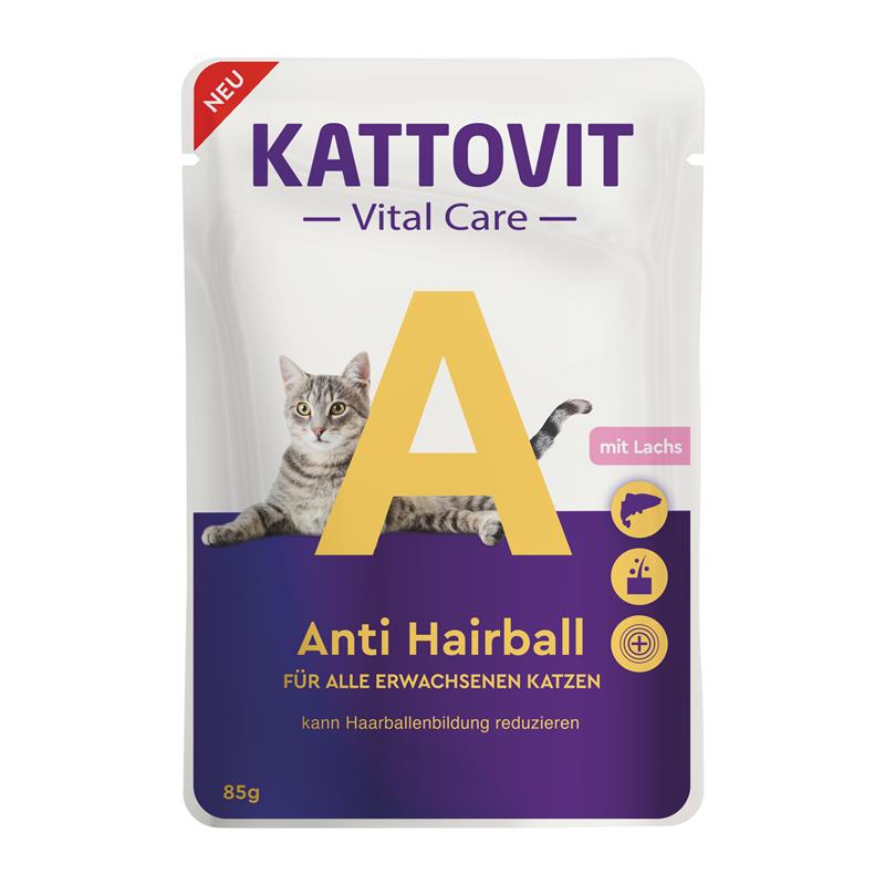 Hairball für Katzen PB Vital Care Anti 85g, 24er Pack – Kattovit