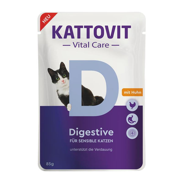 Katzennassfutter PB Vital Care Digestive 85g, 24er Pack – Kattovit