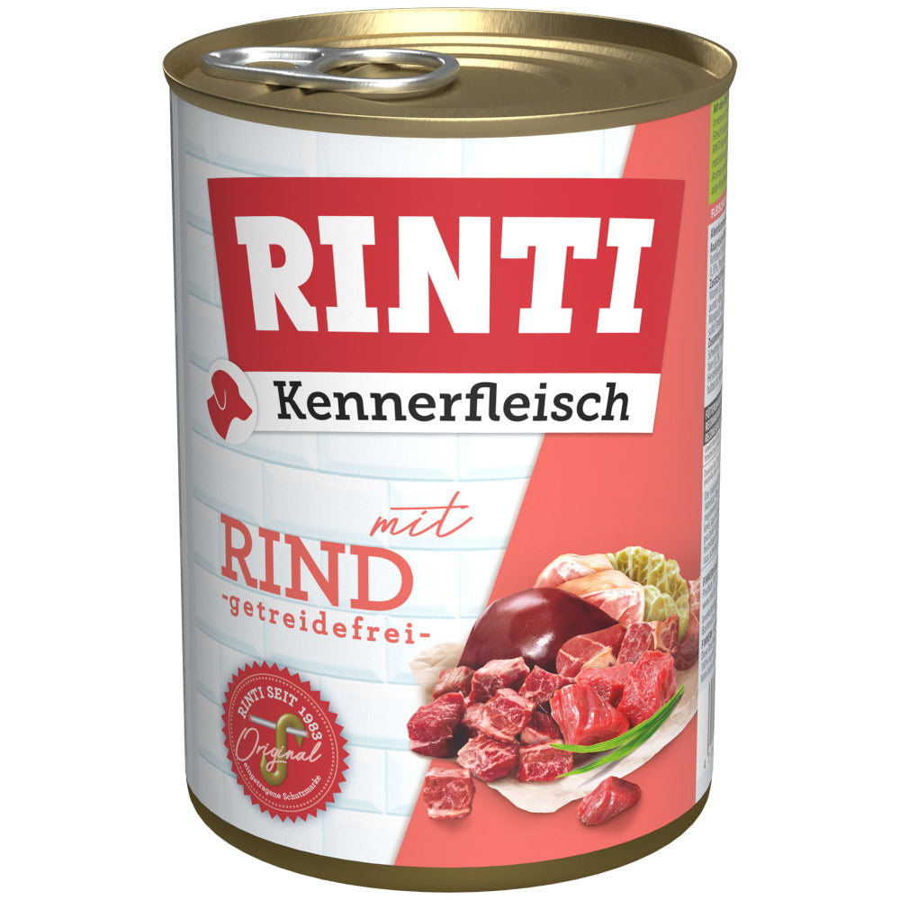 Hundenassfutter Rinti Kennerfleisch Rind – Finnern