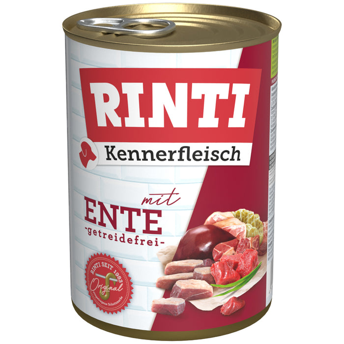 Hundenassfutter Rinti Kennerfleisch Ente – Finnern