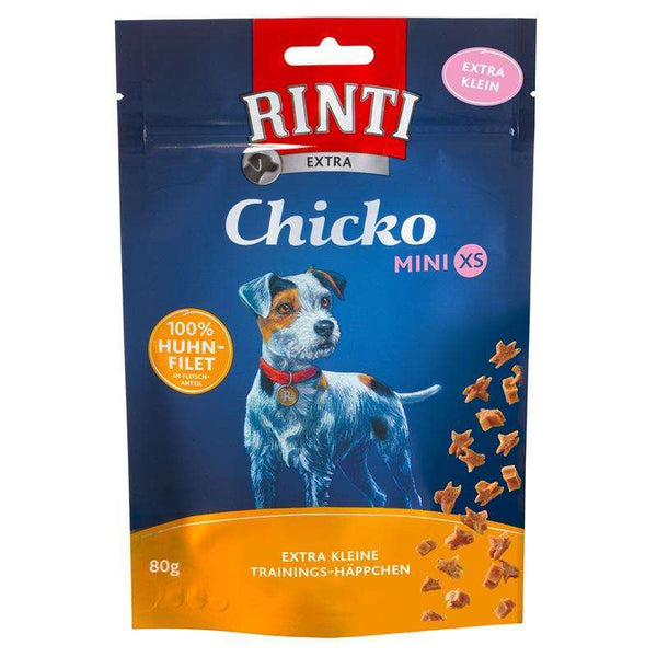 Hundeleckerli Extra Chicko Mini XS Huhn 80g – Rinti