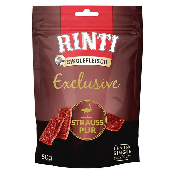 Hundeleckerli Exclusive Strauß 50g – Rinti
