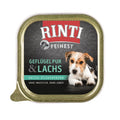 Hundenassfutter Schale Feinest Geflügel & Lachs 150g, 11er Pack | Rinti