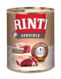 Hundenassfutter Dose Sensible Lamm & Reis 800g, 6er Pack | Rinti