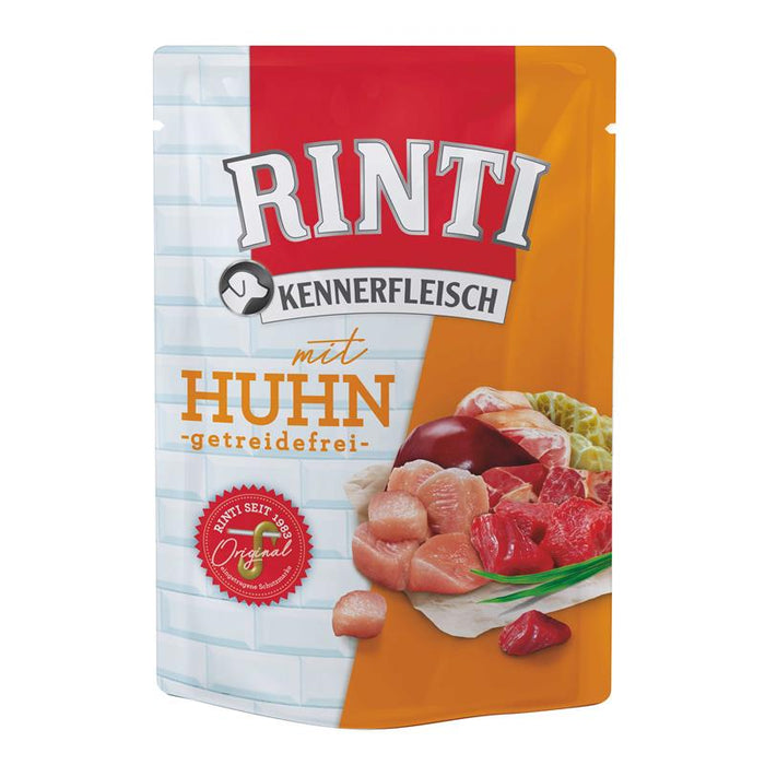 Hundenassfutter PB Kennerfleisch Huhn 400g, 10er Pack – Rinti