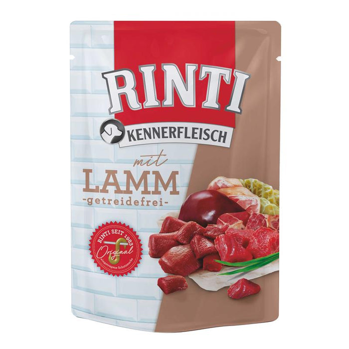 Hundenassfutter PB Kennerfleisch Lamm 400g, 10er Pack – Rinti