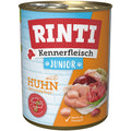 Hundenassfutter Kennerfleisch Junior Huhn 800g, 12er Pack | Rinti