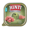 Hundenassfutter Schale Singlefleisch Pute Pur 150g, 10er Pack | Rinti