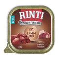 Hundenassfutter Schale Singlefleisch Lamm Pur 150g, 10er Pack | Rinti