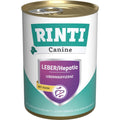 Hundenassfutter Dose Canine Leber mit Huhn 400g, 12er Pack | Rinti