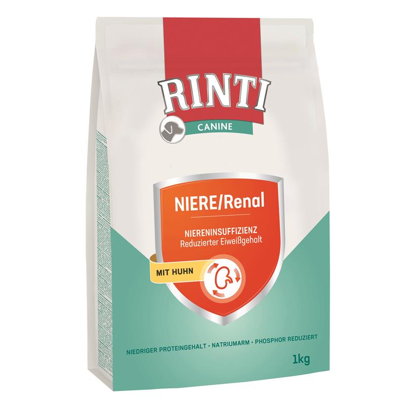 Hundetrockenfutter Canine Niere/Renal Huhn – Rinti