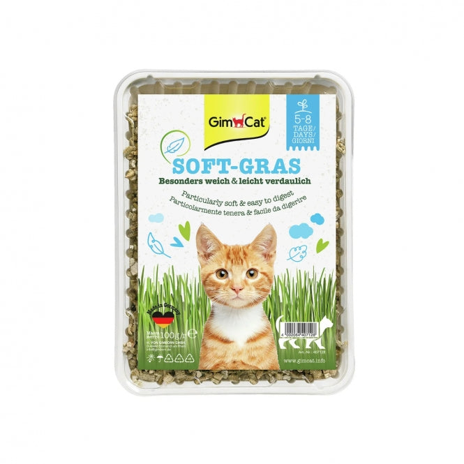 Ergänzungsfutter für Katzen – GimCat Soft-Gras 100g