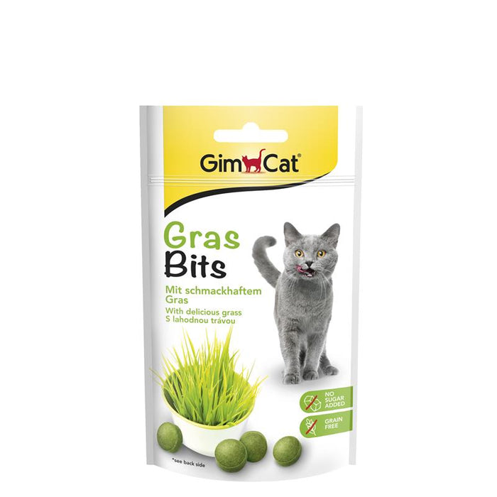 Katzensnacks GimCat GrasBits 40 g – Gimborn