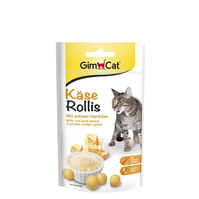 Katzensnacks GimCat Käse-Rollis 40 g – Gimborn