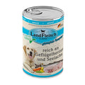 Hundenassfutter Dog Classic Geflügelherzen & Seelachs mit Gartengemüse, 6er Pack | Landfleisch