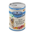 Hundenassfutter Dog Classic Senior Rind mit Kartoffeln & Gartengemüse 400g, 6er Pack | Landfleisch