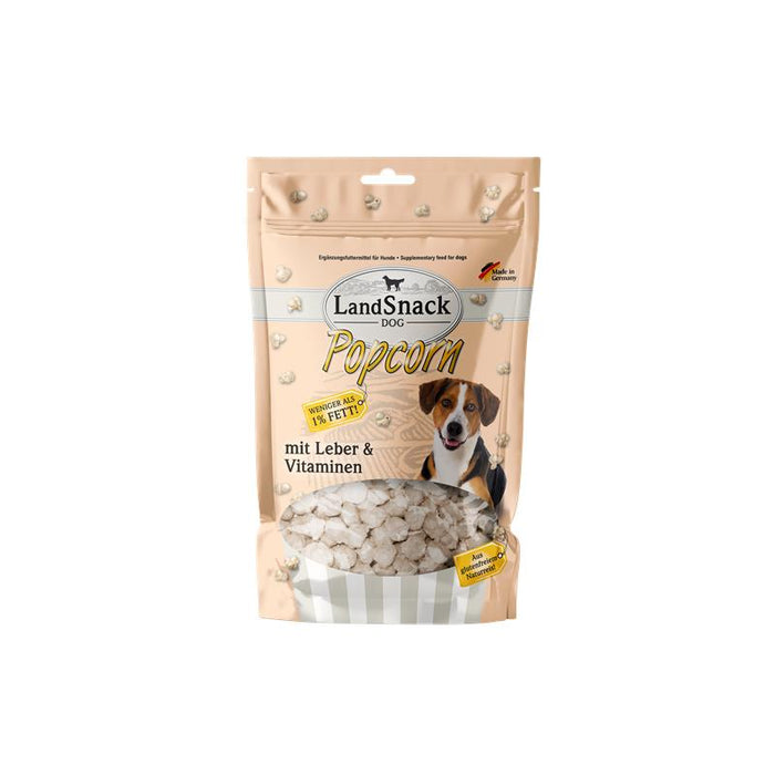 LandSnack für Hunde Popcorn mit Leber und Vitaminen, 100g – Landfleisch