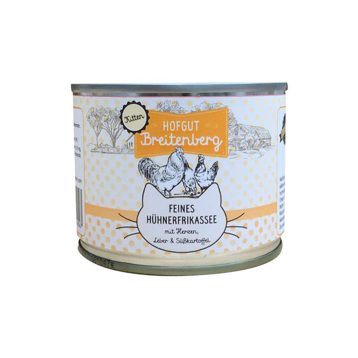 Katzennassfutter Cat Kitten 180g, 12er Pack – Hofgut Breitenberg