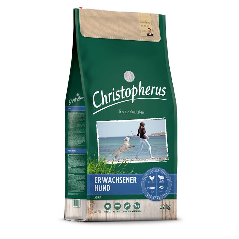 Hundetrockenfutter Christopherus Erwachsener Hund Geflügel,Lamm, Ei & Reis – Allco Dog
