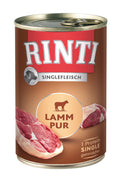 Hundenassfutter Rinti Singlefleisch Lamm pur 400g, 12er Pack | Finnern