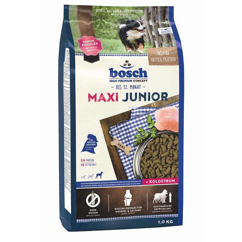 Hundetrockenfutter Maxi Junior – Bosch