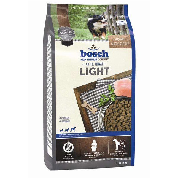 Hundetrockenfutter Light – Bosch