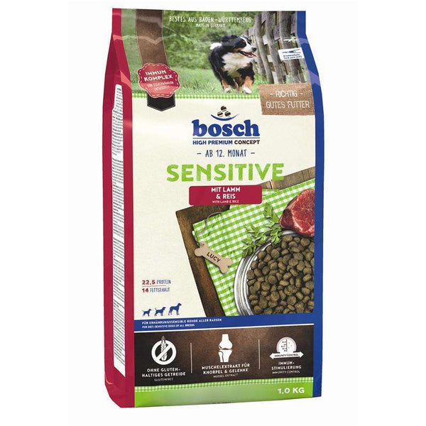 Hundetrockenfutter Sensitive Lamm & Reis – Bosch