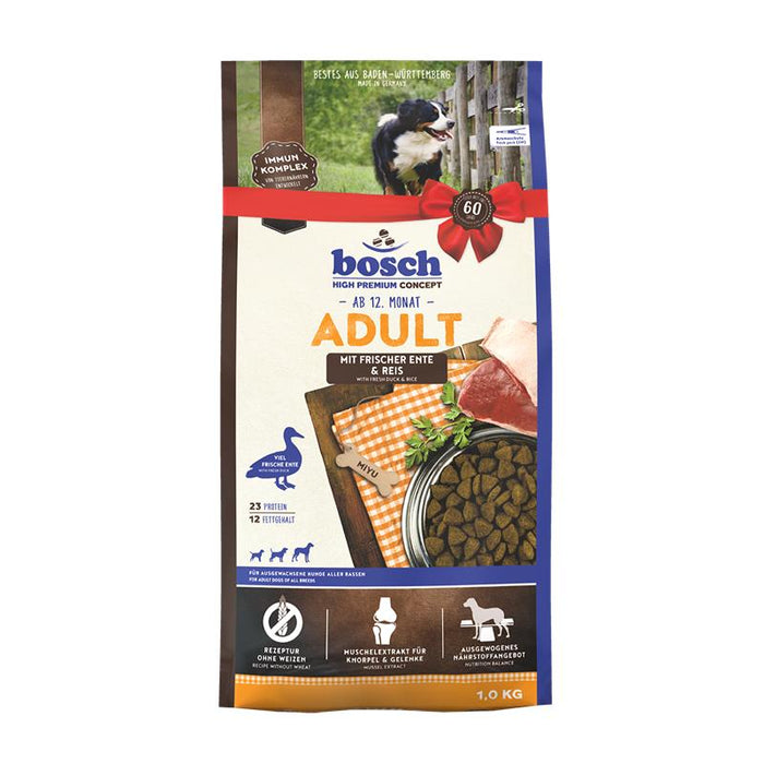 Hundetrockenfutter Adult Ente & Reis – Bosch