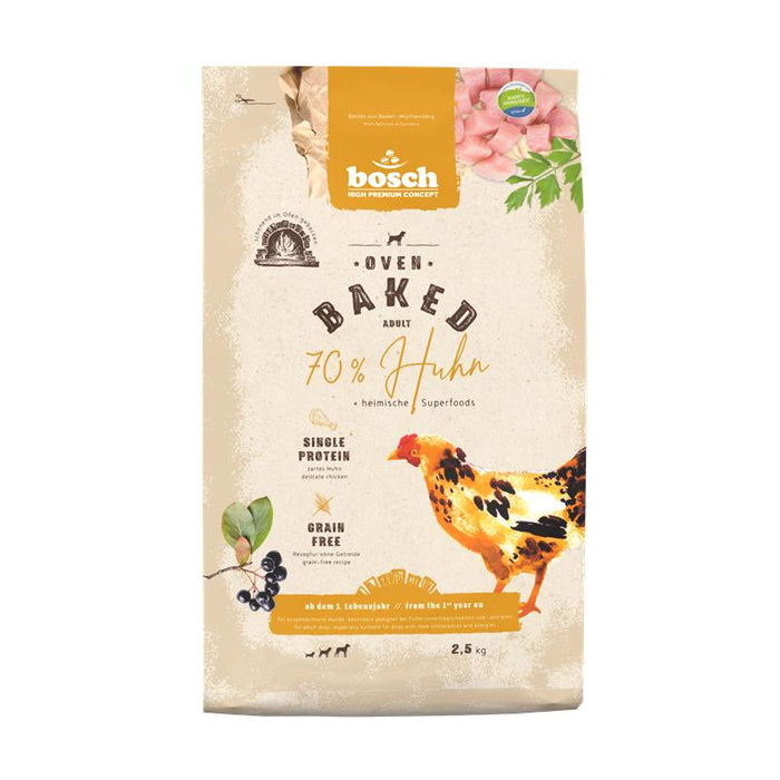 Hundetrockenfutter Oven Baked Huhn, 800 g – Bosch