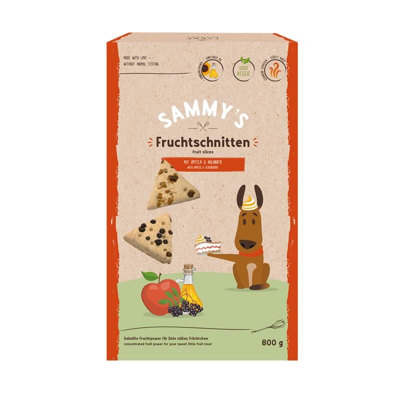 Hundeleckerli Sammys Fruchtschnitten 800g, 4er Pack – Bosch