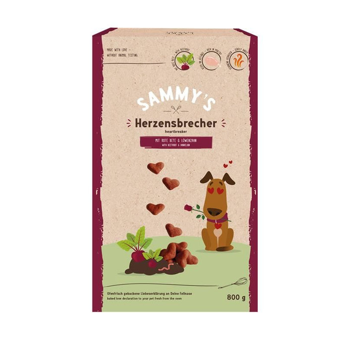 Hundeleckerli Sammys Herzensbrecher 800g, 4er Pack – Bosch