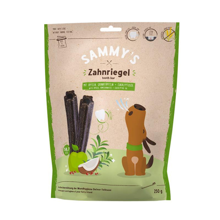 Zahnpflege Snack für Hunde Sammys Zahnriegel 250g, 6er Pack – Bosch