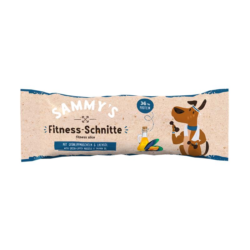 Hundeleckerli Sammys Fitness-Schnitte mit Grünlippmuscheln 25g, 20er Pack – Bosch