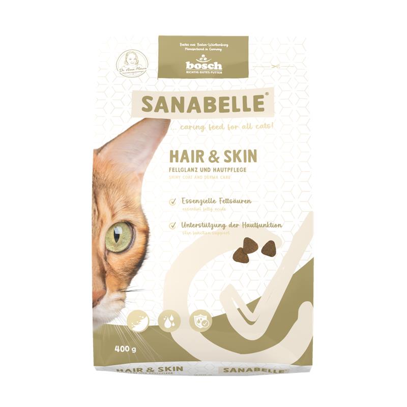 Katzentrockenfutter Hair & Skin – Sanabelle