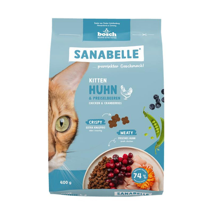 Katzentrockenfutter Kitten Huhn – Sanabelle