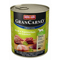 Hundenassfutter GranCarno Adult Rind & Kaninchen mit Kräutern 800g, 6er Pack | Animonda Dog