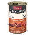 Hundenassfutter GranCarno Adult mit Geflügelherzen, 6er Pack | Animonda Dog