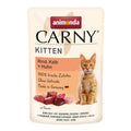 Katzennassfutter Carny PB Kitten Rind, Kalb + Huhn 85g, 12er Pack | Animonda Cat