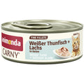 Katzennassfutter Cat Carny Fine Fillets Adult Weißer Thunfisch & Lachs in Gelee 60g, 12er Pack | Animonda