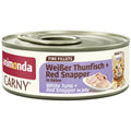 Katzennassfutter Cat Carny Fine Fillets Adult Weißer Thunfisch & Red Snapper in Gelee 60g, 12er Pack | Animonda