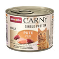 Katzennassfutter Dose Carny Adult Single Protein Pute 200g, 6er Pack | Animonda Cat