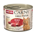 Katzennassfutter Dose Carny Adult Single Protein Rind 200g, 6er Pack | Animonda Cat