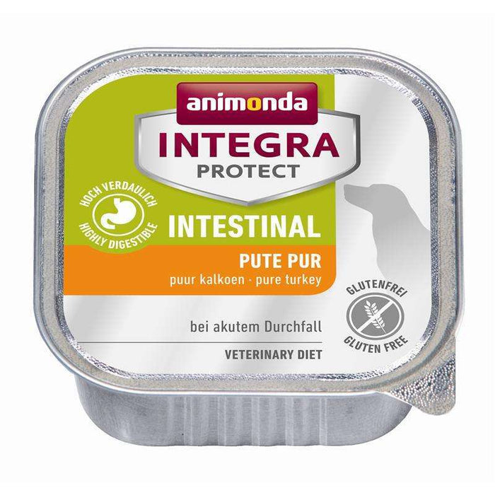 Hundenassfutter Schale Integra Protect Intestinal Pute pur 150g, 11er Pack – Animonda Dog