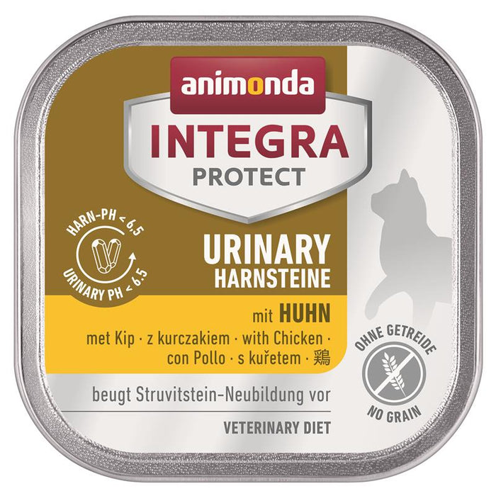 Katzennassfutter Integra Protect Urinary Struvitstein mit Huhn 100g, 16er Pack – Animonda Cat