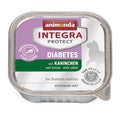 Katzennassfutter Cat Integra Protect Diabetes mit Kaninchen 100g, 16er Pack | Animonda
