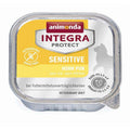 Katzennassfutter Schale Integra Protect Sensitiv mit Huhn pur 100g, 16er Pack | Animonda Cat