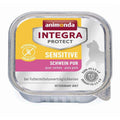 Katzennassfutter Schale Integra Protect Sensitiv mit Schwein pur 100g, 16er Pack | Animonda Cat